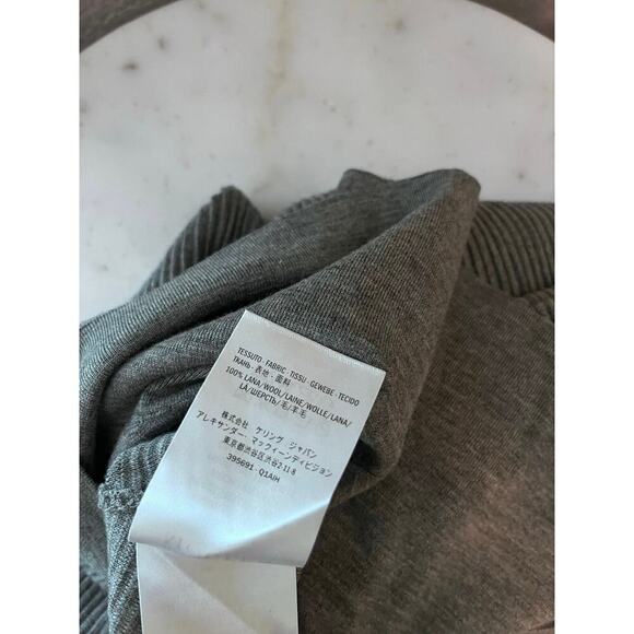 Alexander McQueen Wool Ribbed Bodycon Dress Dolman Sleeve Small - Picture 7 of 10